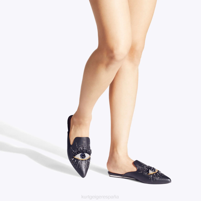 Kurt Geiger mujer Ojo de oliva de Londres 2LPR360 | calzados negro